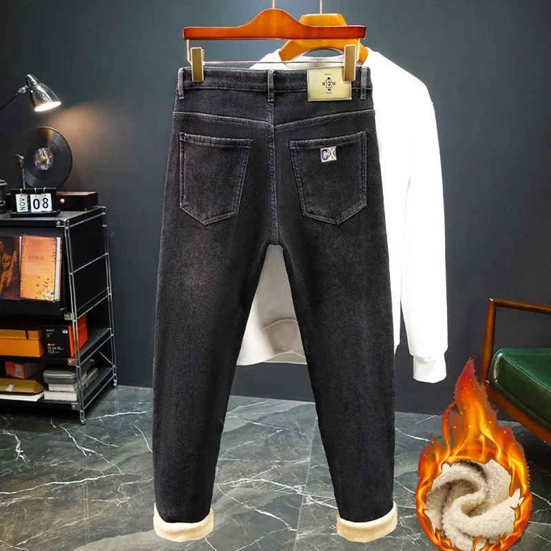 Hot Sale Men Thickened Warm Sl - Streetwear Brand Denim review and price