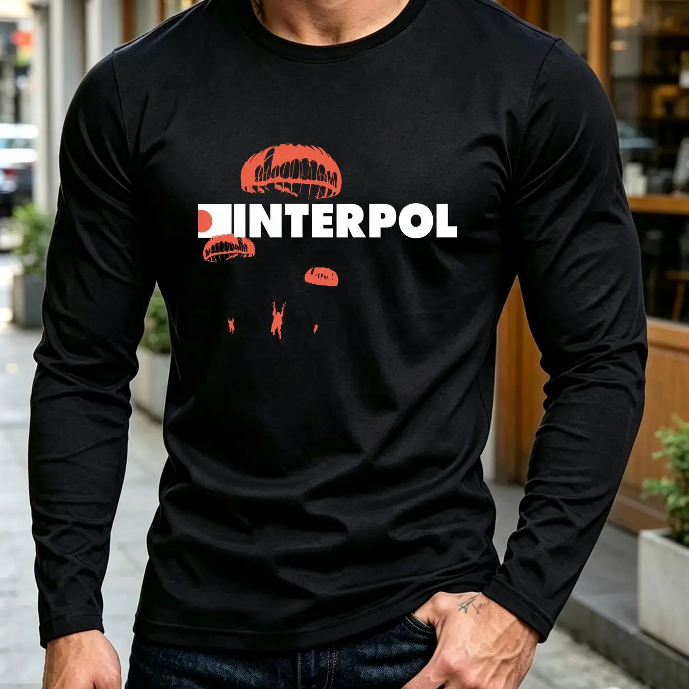 washed T Shirt Interpol band r - Streetwear Brand Vintage review and price